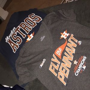 2 Astros Woman V-Necks